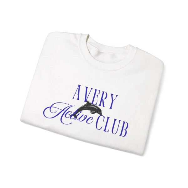 Avery Active Club Crewneck Sweatshirt – Cozy Unisex Fashion for Fitness Lovers - Image 3