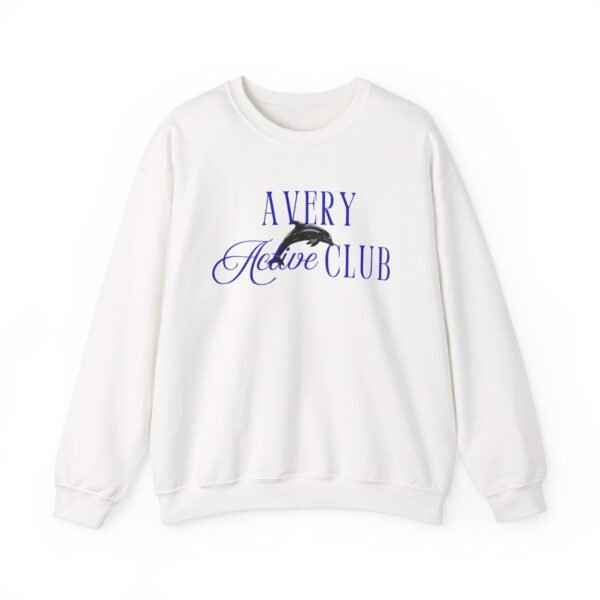 Avery Active Club Crewneck Sweatshirt – Cozy Unisex Fashion for Fitness Lovers